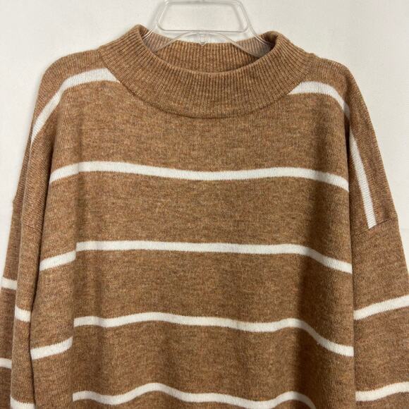 A New Day Oversized Chunky Striped Sweater Size XS - Picture 3 of 10